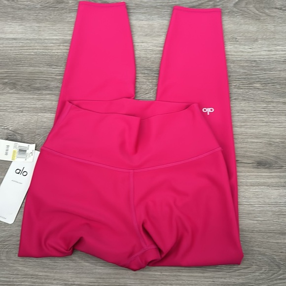 ALO YOGA NEON 7/8 airbrush legging and top - Picture 2 of 5